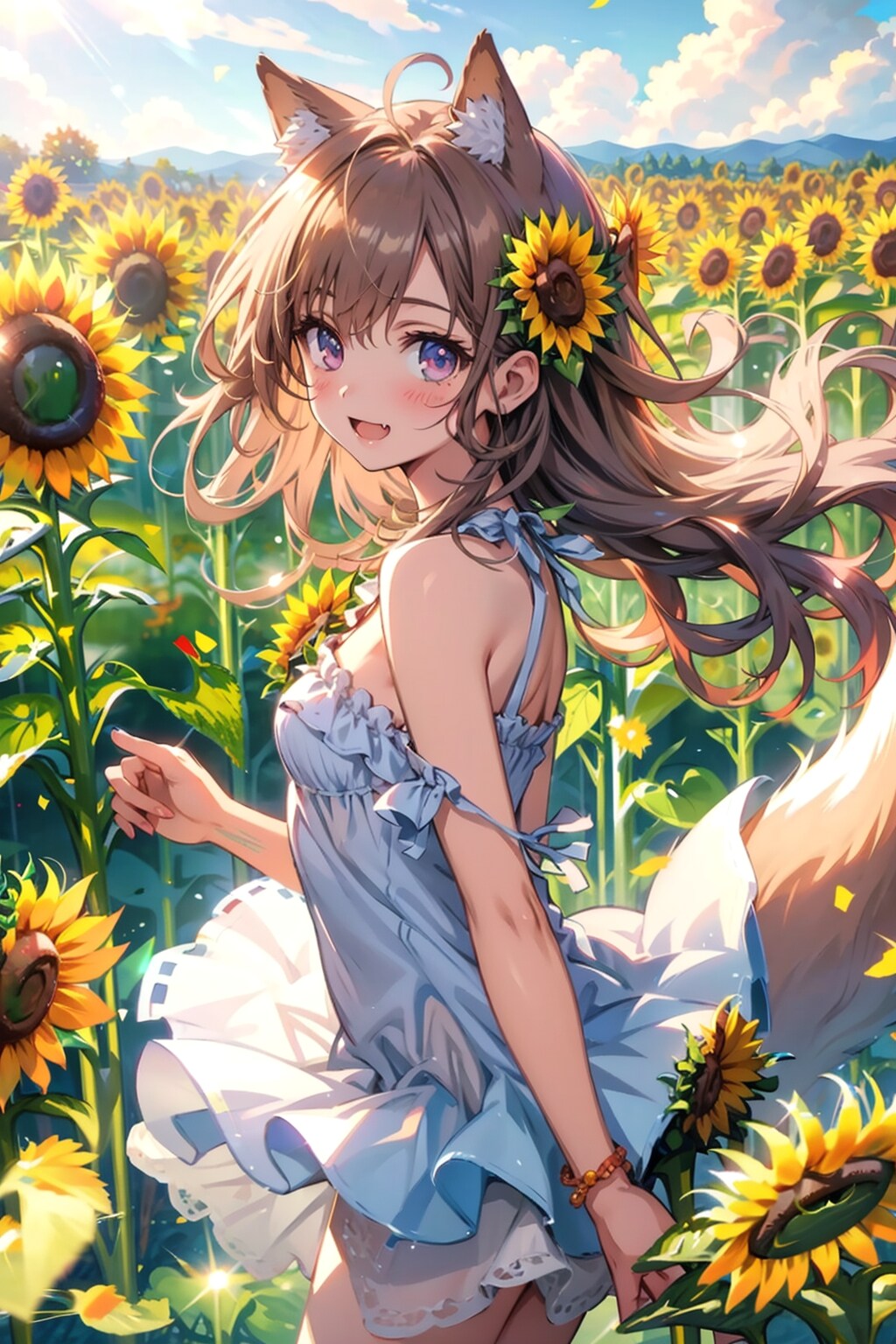 ひまわり | の人気AIイラスト・グラビア