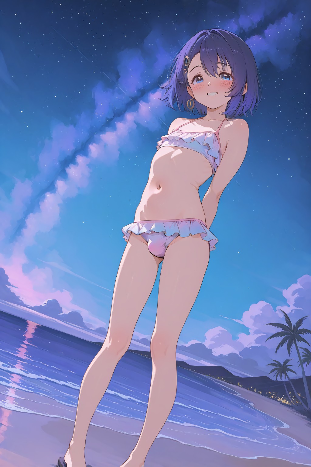 男の娘試作_APRICOT_リゾート_星空2
