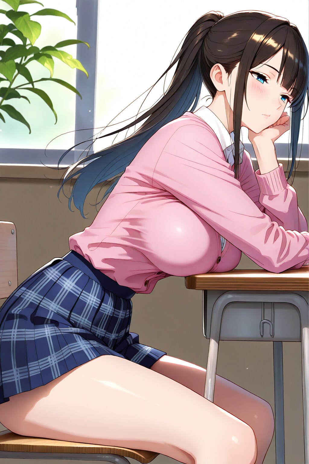 授業早く終わらないかなぁ…。