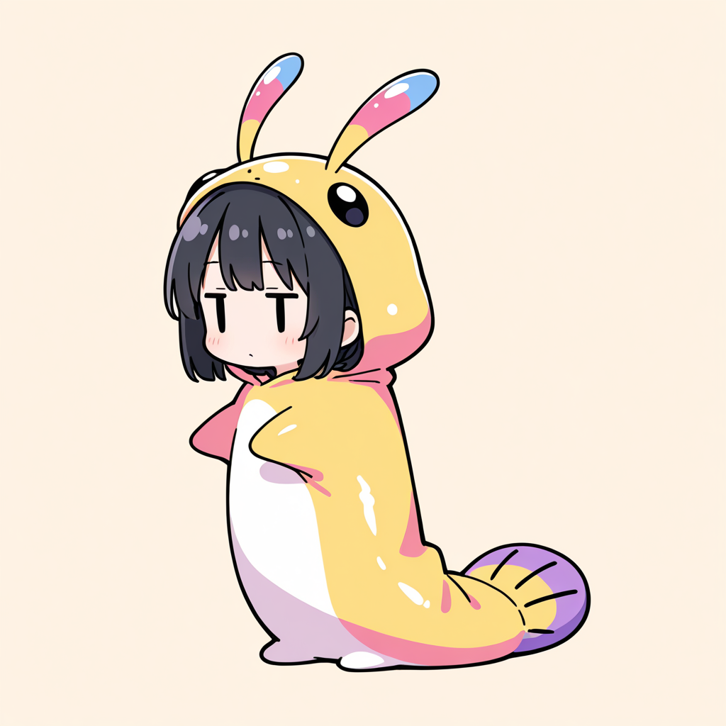 着ぐるみ着せ替え（ウミウシ）