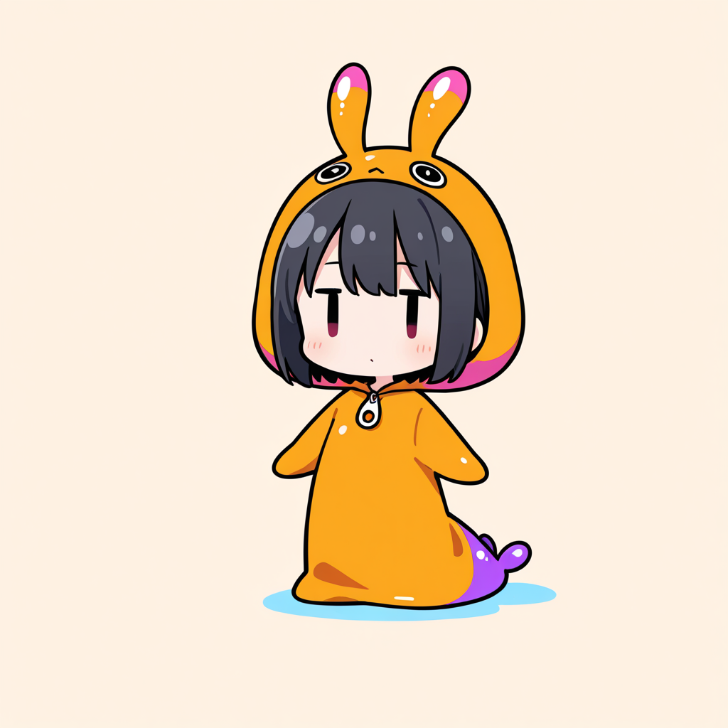 着ぐるみ着せ替え（ウミウシ）