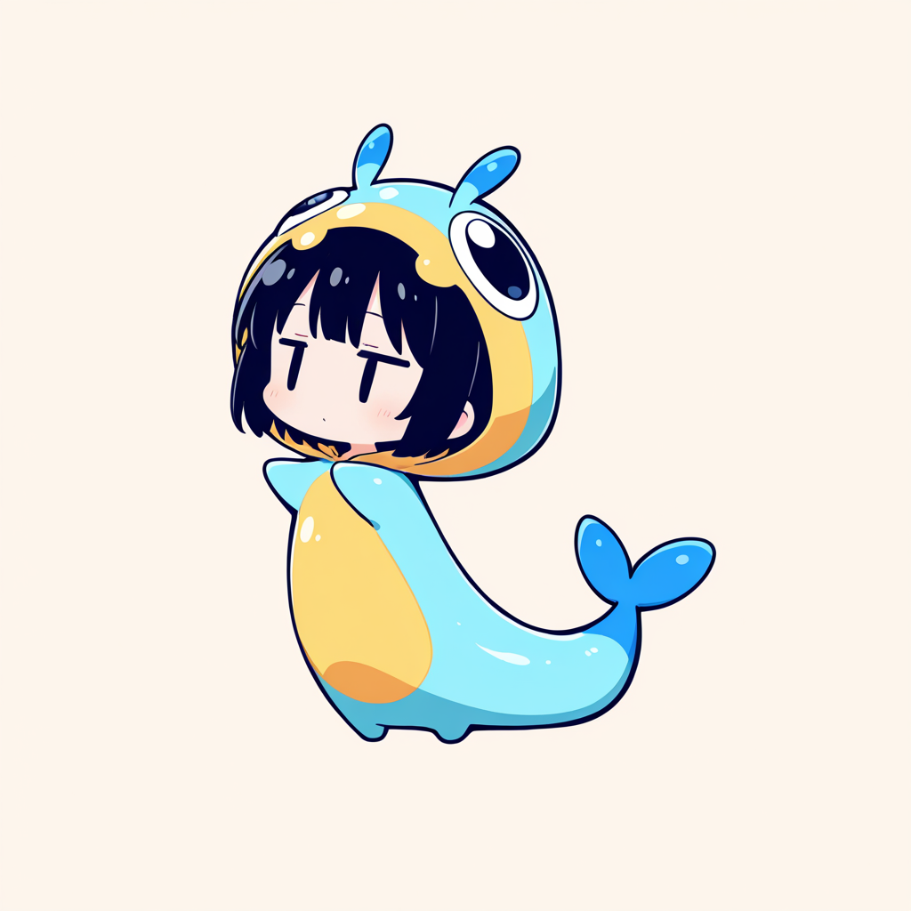 着ぐるみ着せ替え（ウミウシ）