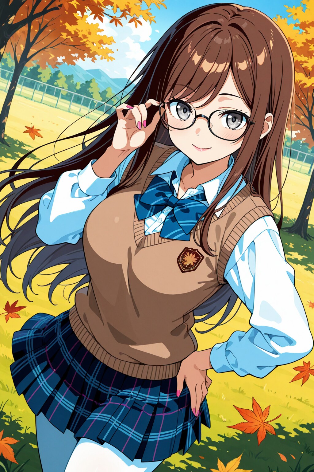 秋の一日 2025　その１０ | の人気AIイラスト・グラビア