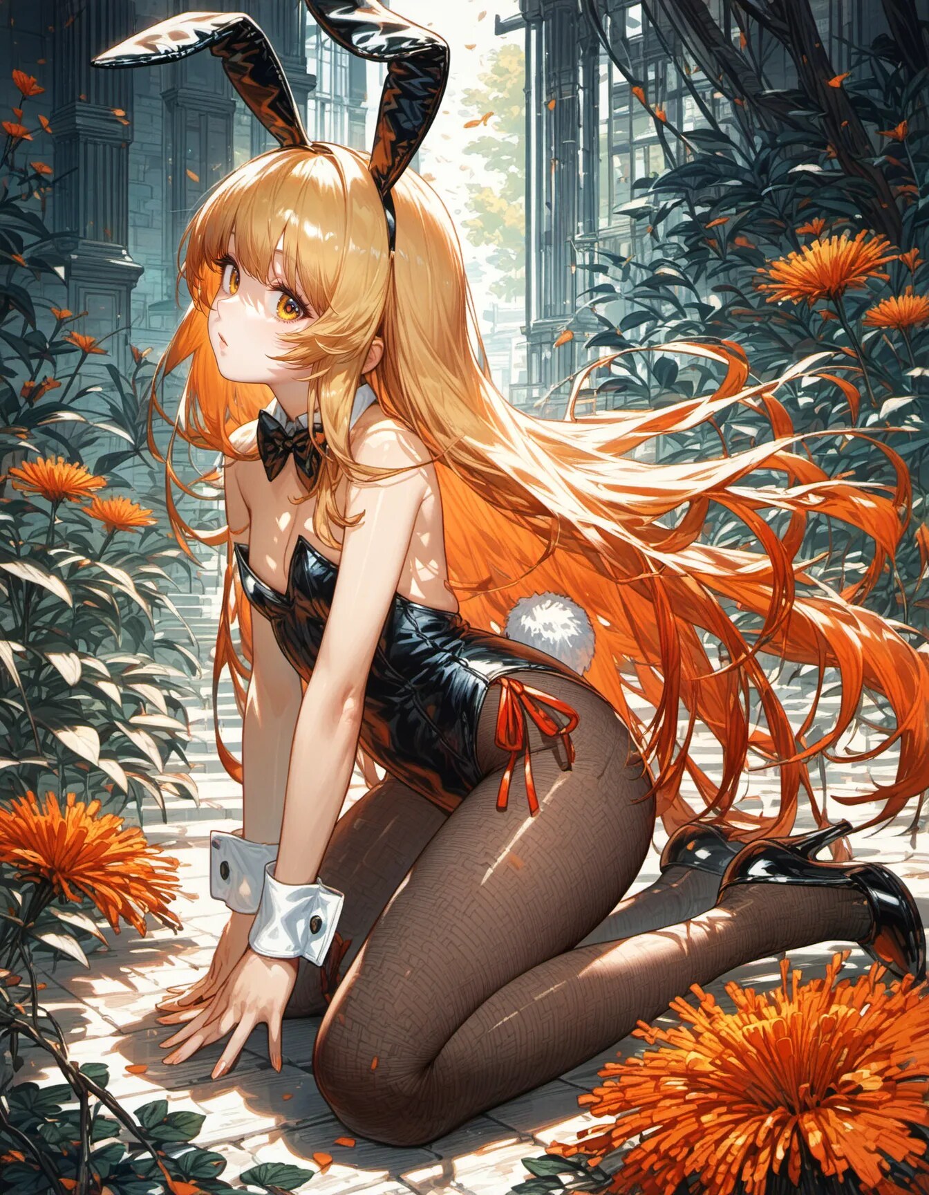 Autumn Bunny Reverie