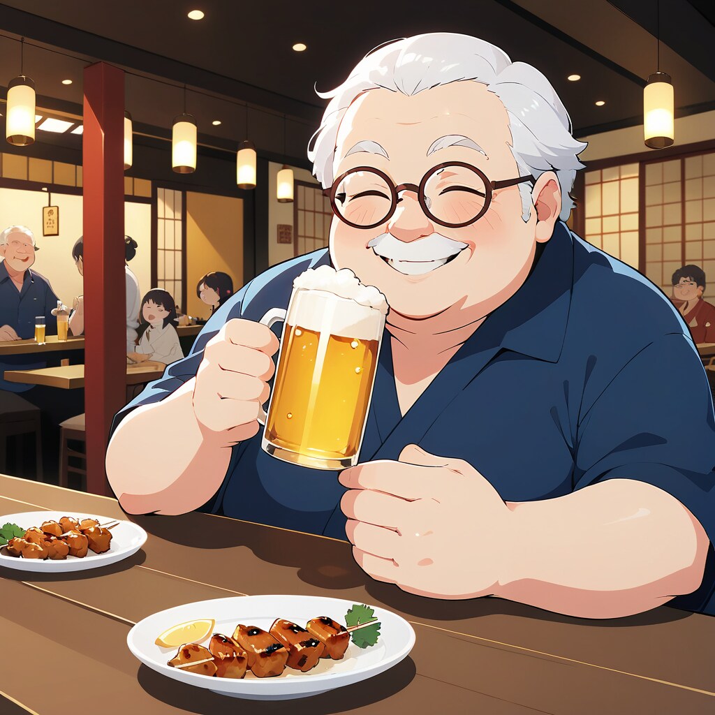 居酒屋眼鏡男子