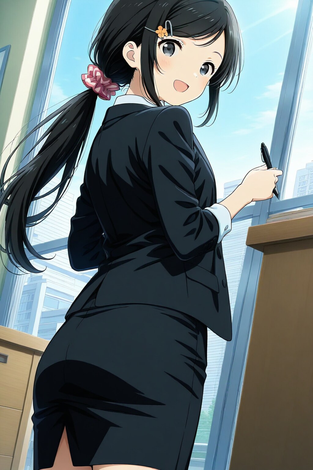 オフィスの長女ちゃん🌸✨