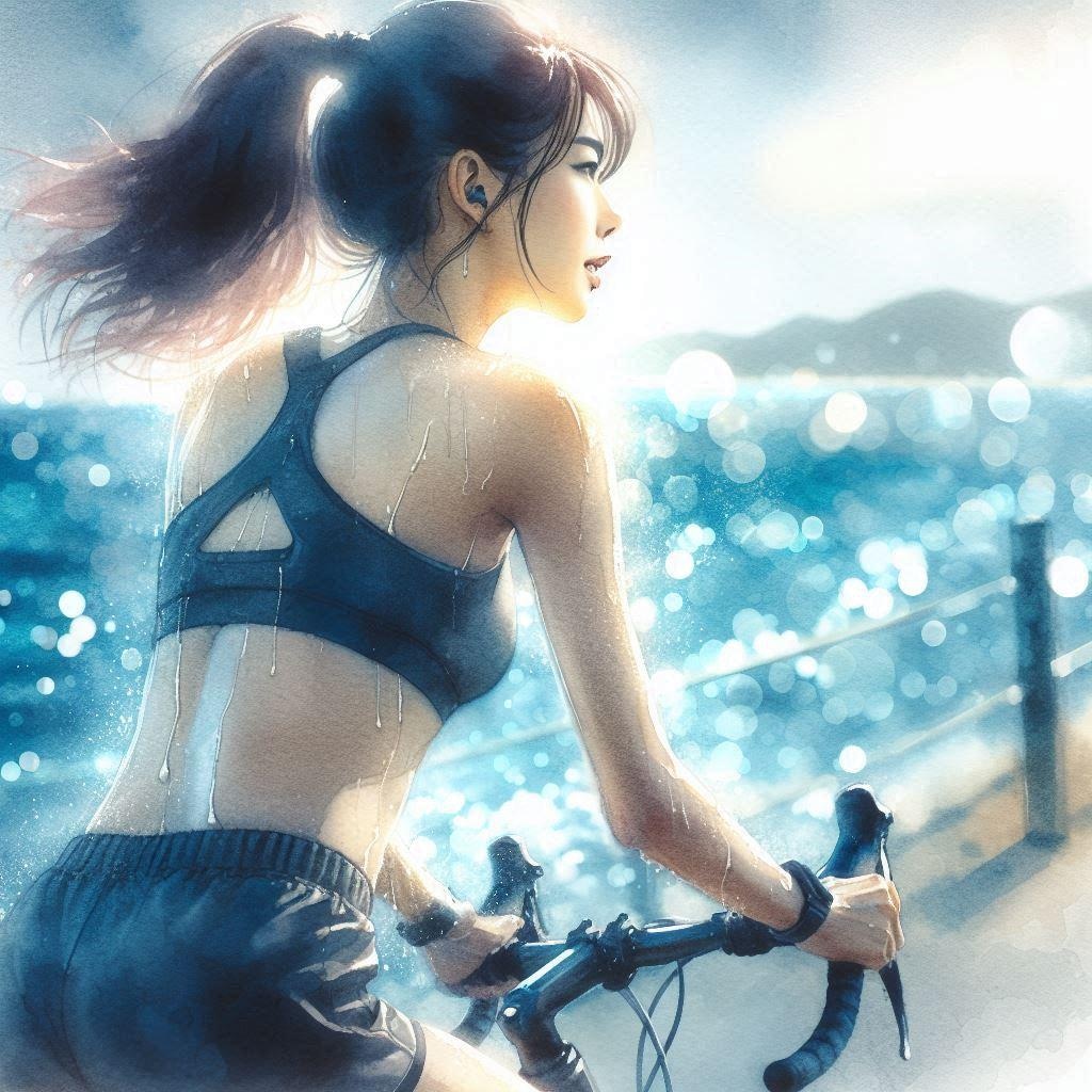 トレーニング女子9