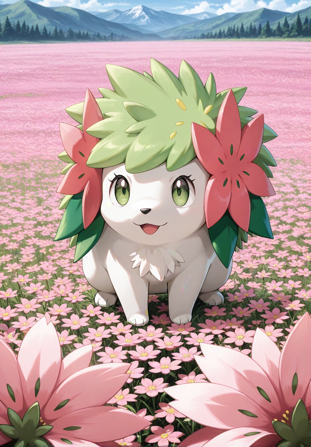 シェイミ ランドフォルム/ポケモン#B (Pokemon/Shaymin Landform#B) | の人気AIイラスト・グラビア