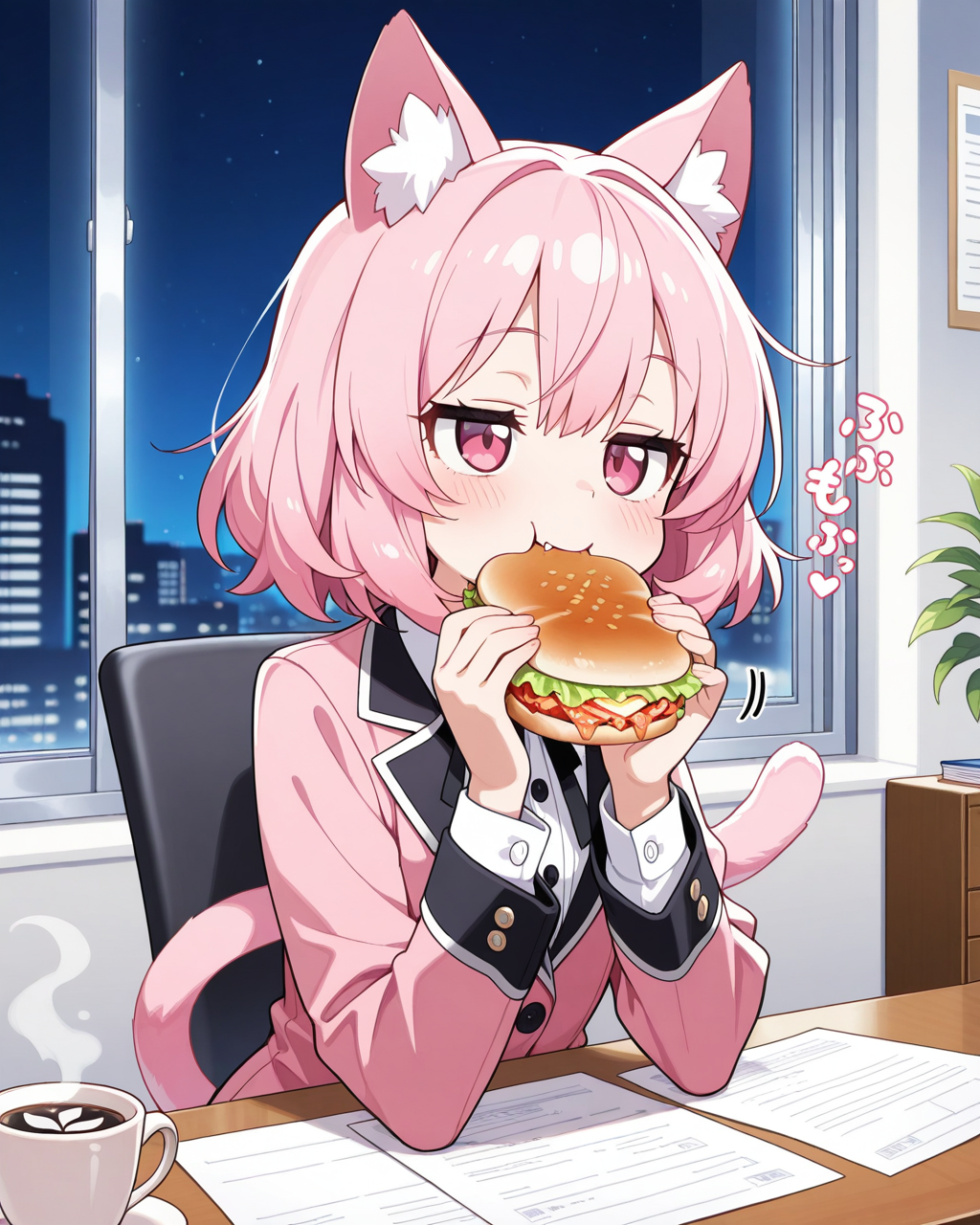 企画部長のお夜食。