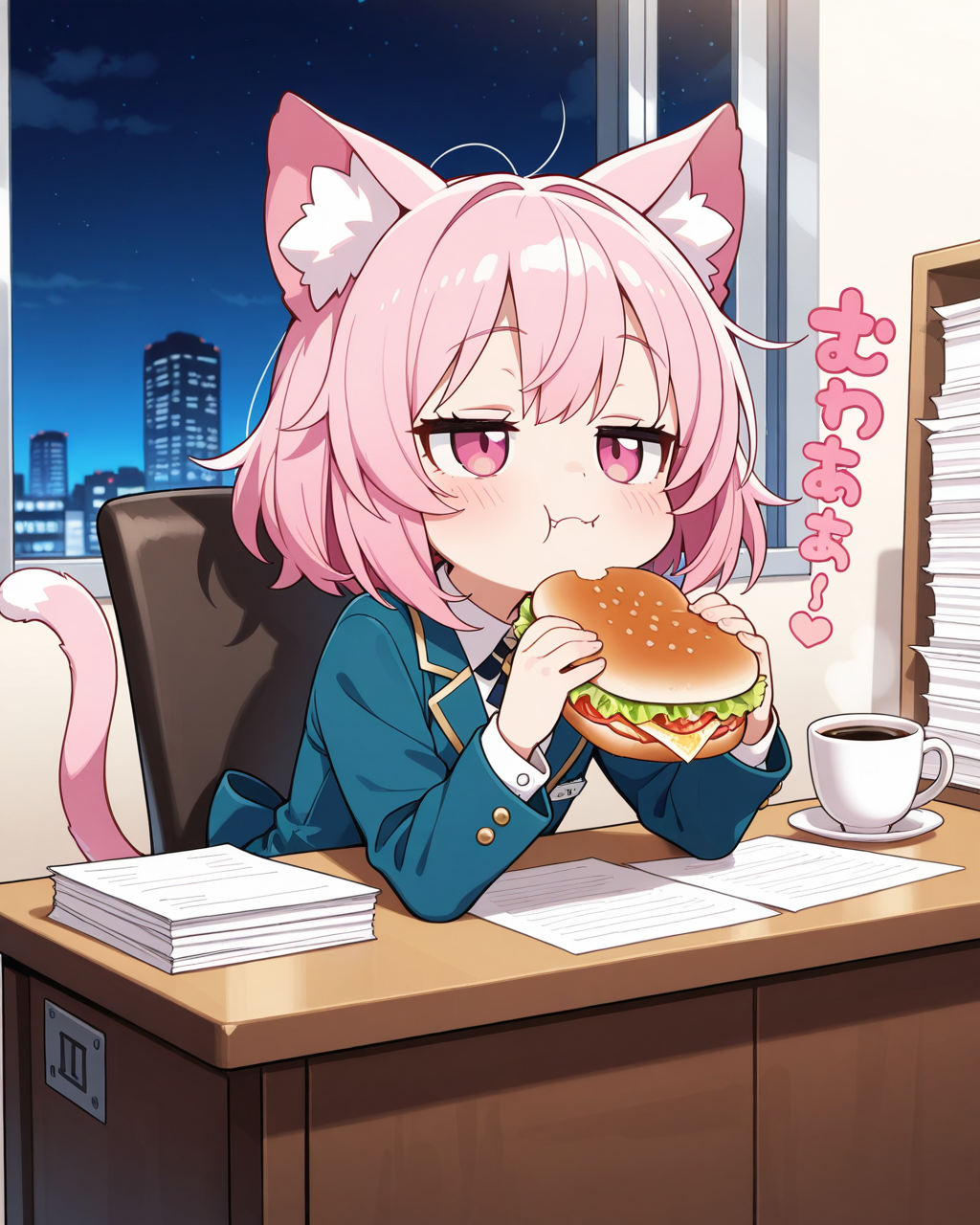 企画部長のお夜食。