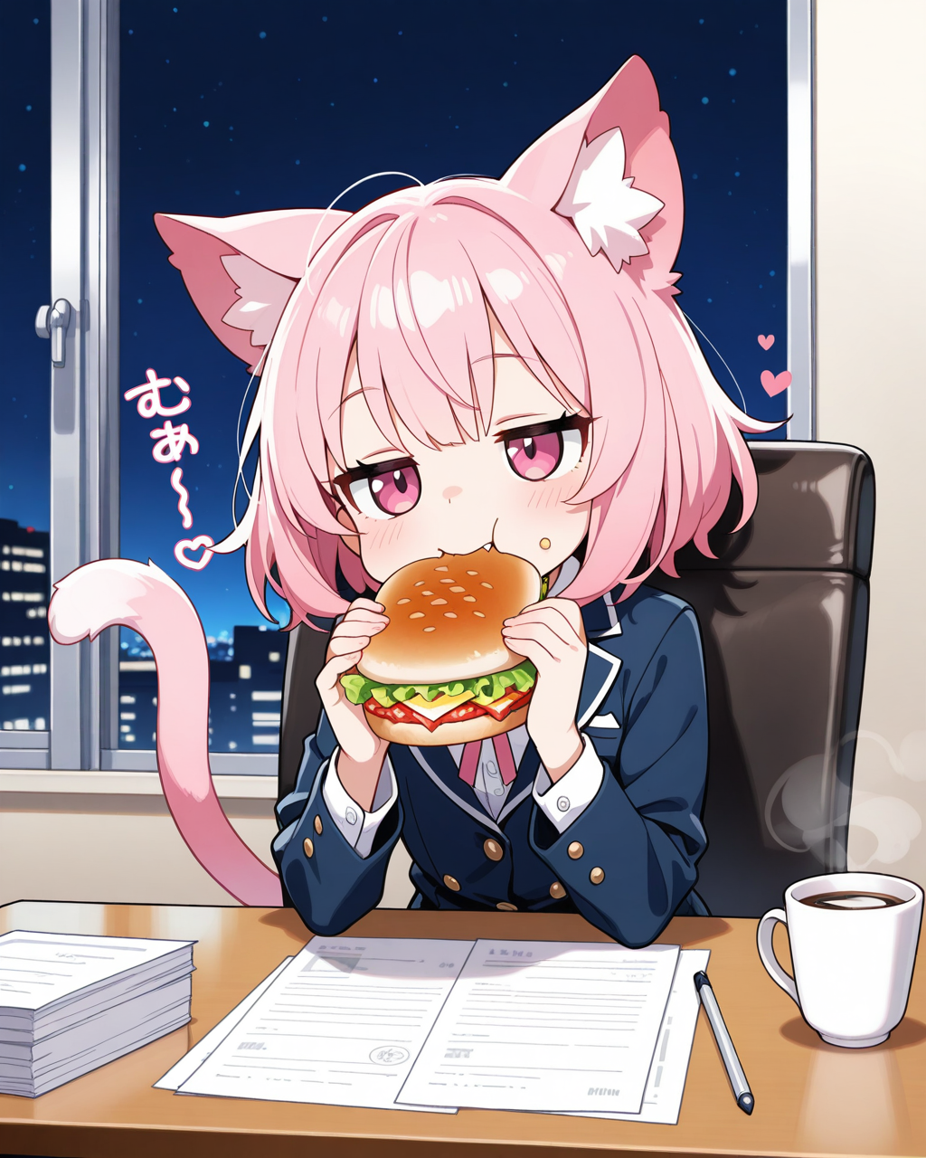 企画部長のお夜食。