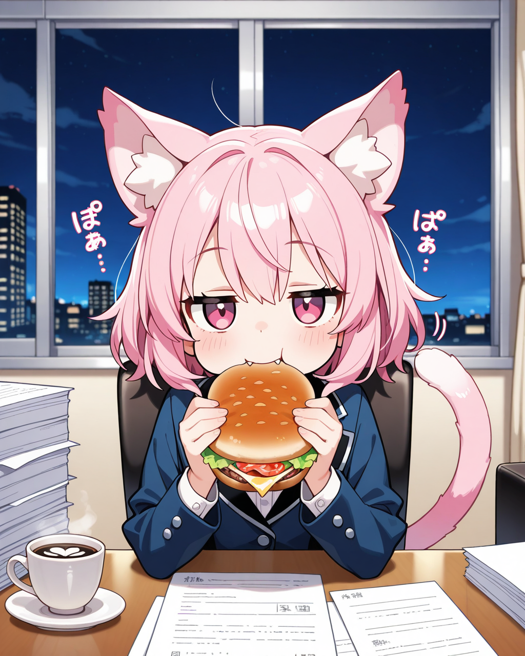 企画部長のお夜食。