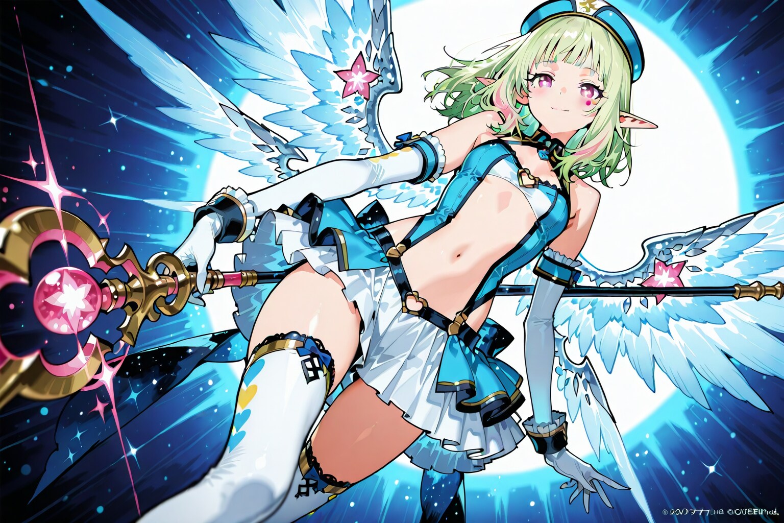 エルフの女の子