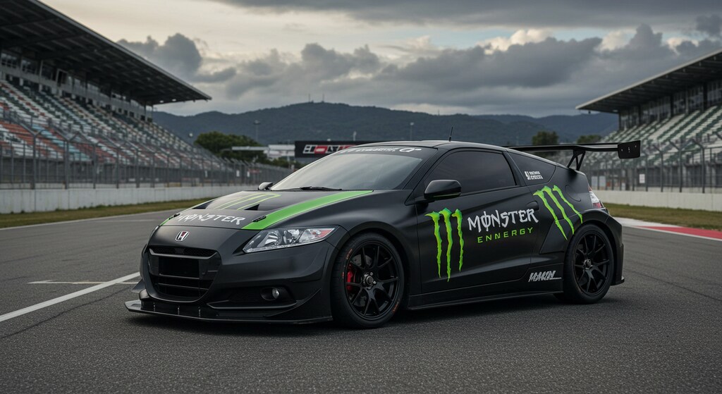 モンスターエナジーCR-Zレーシングカー