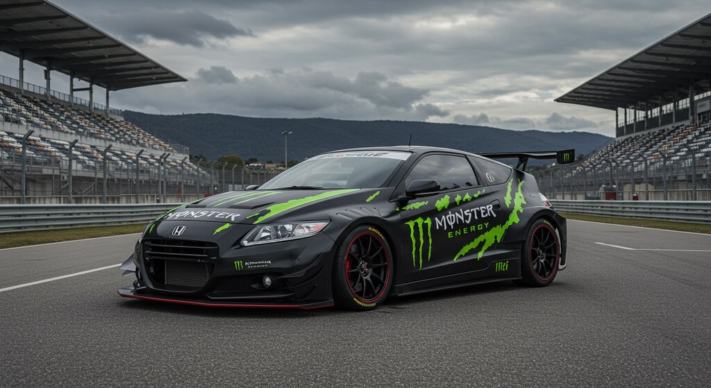モンスターエナジーCR-Zレーシングカー