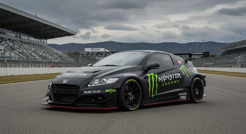 モンスターエナジーCR-Zレーシングカー