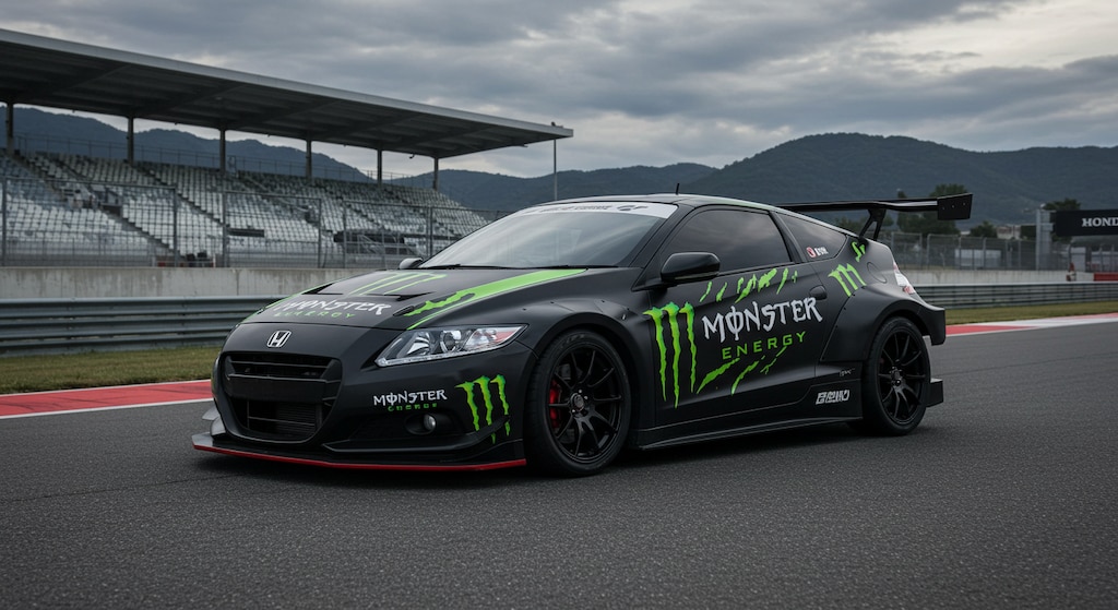 モンスターエナジーCR-Zレーシングカー