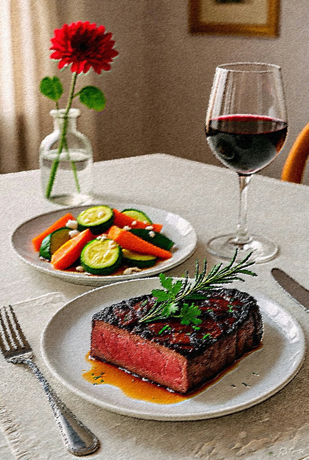 これは最高の朝ごはん、朝からアルコールで車も自転車も乗れないが…