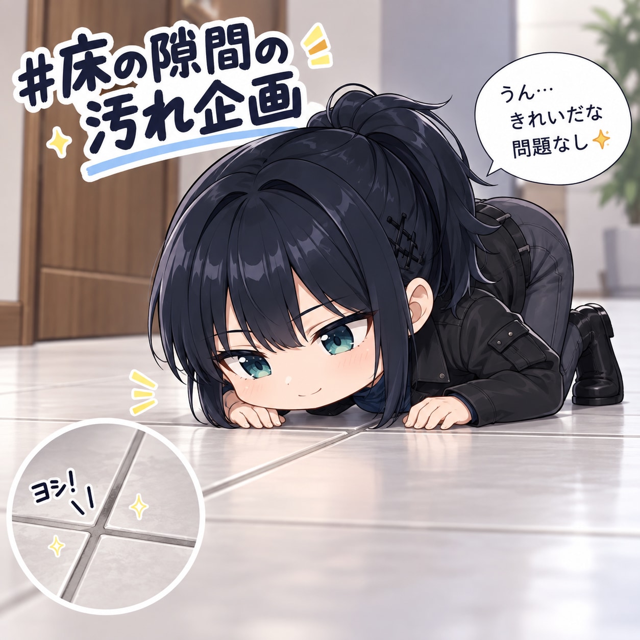 #床の隙間の汚れ企画 | の人気AIイラスト・グラビア