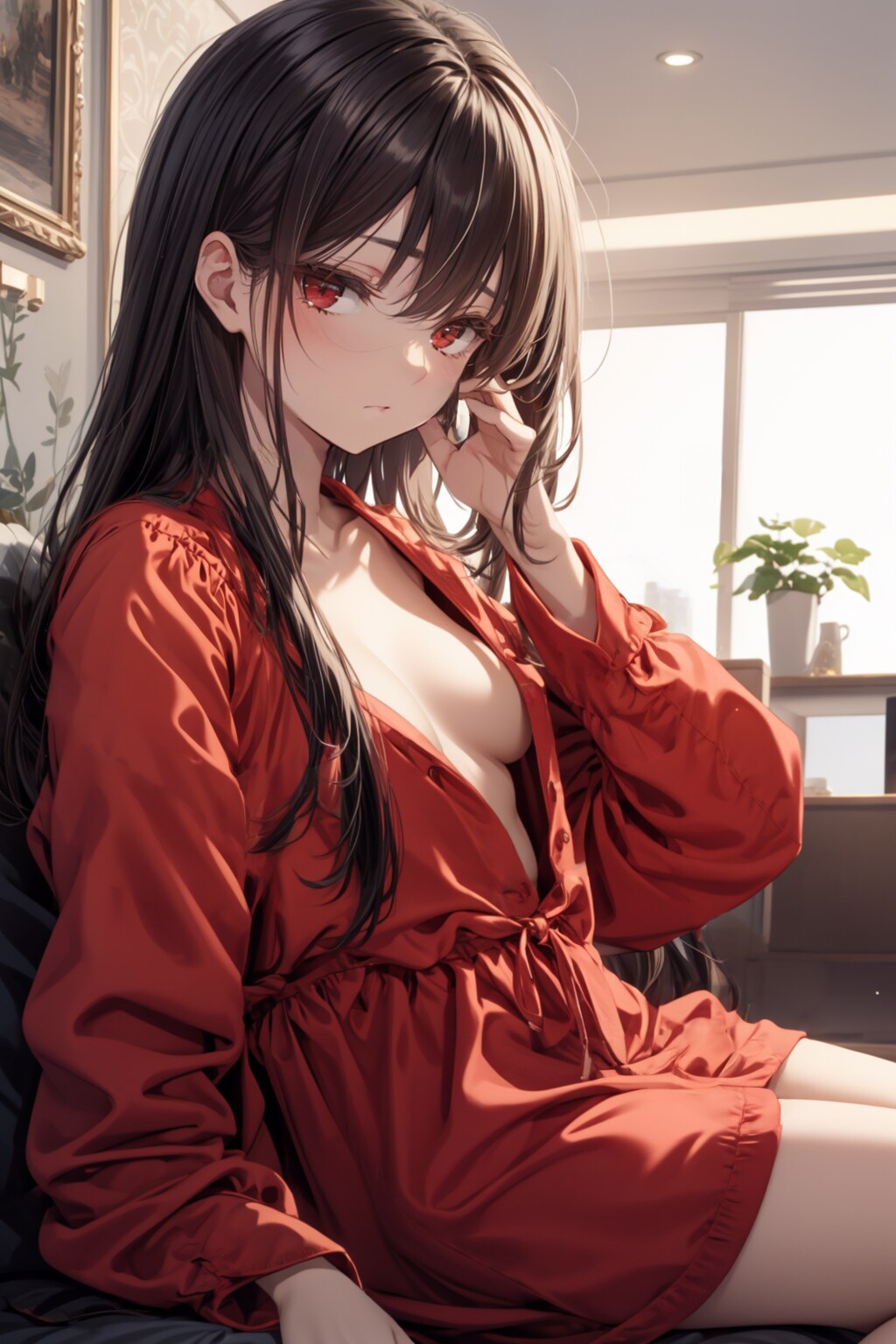 おはよ・・・（寝起き）