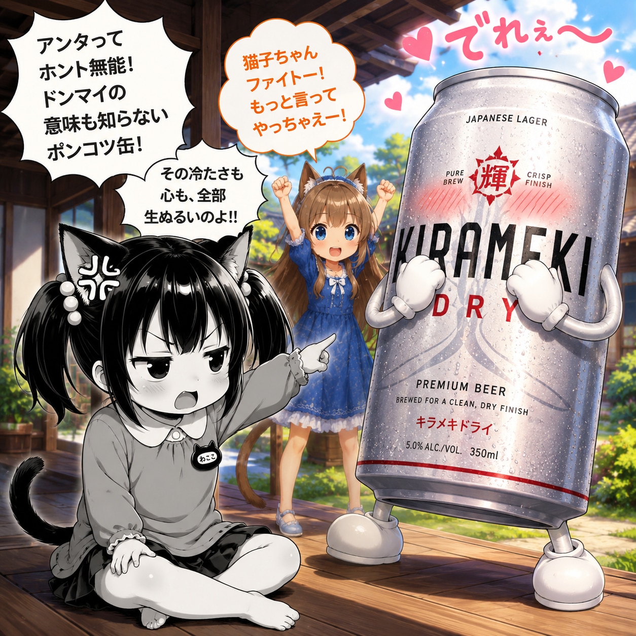 猫子ちゃんと喧嘩しました | の人気AIイラスト・グラビア