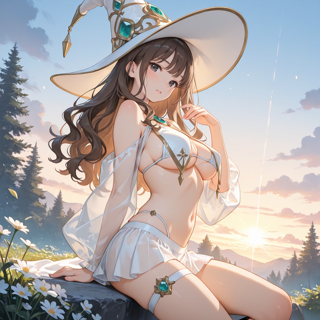 女魔法使いちゃん
