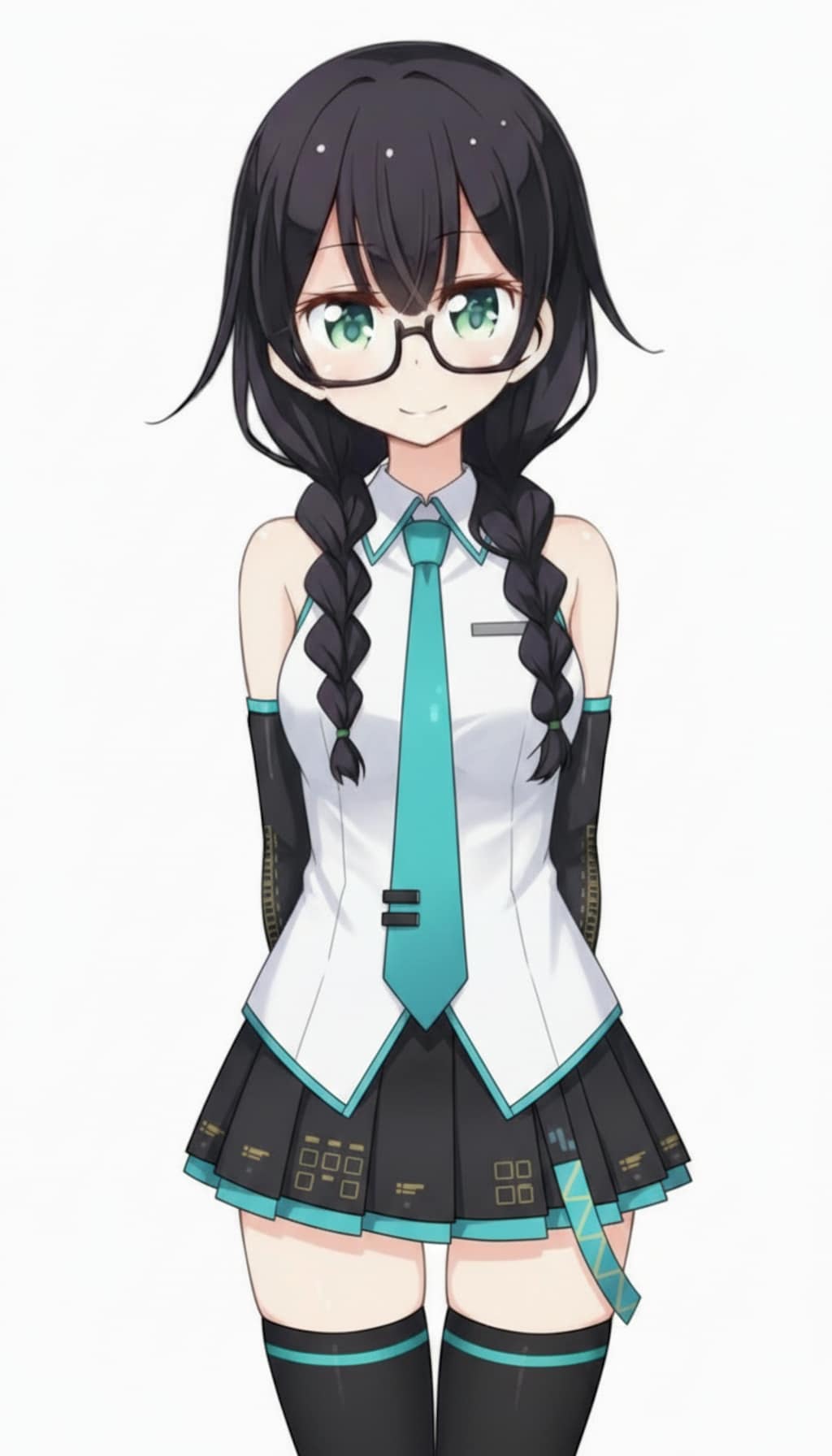 花隈千冬 初音ミク衣装