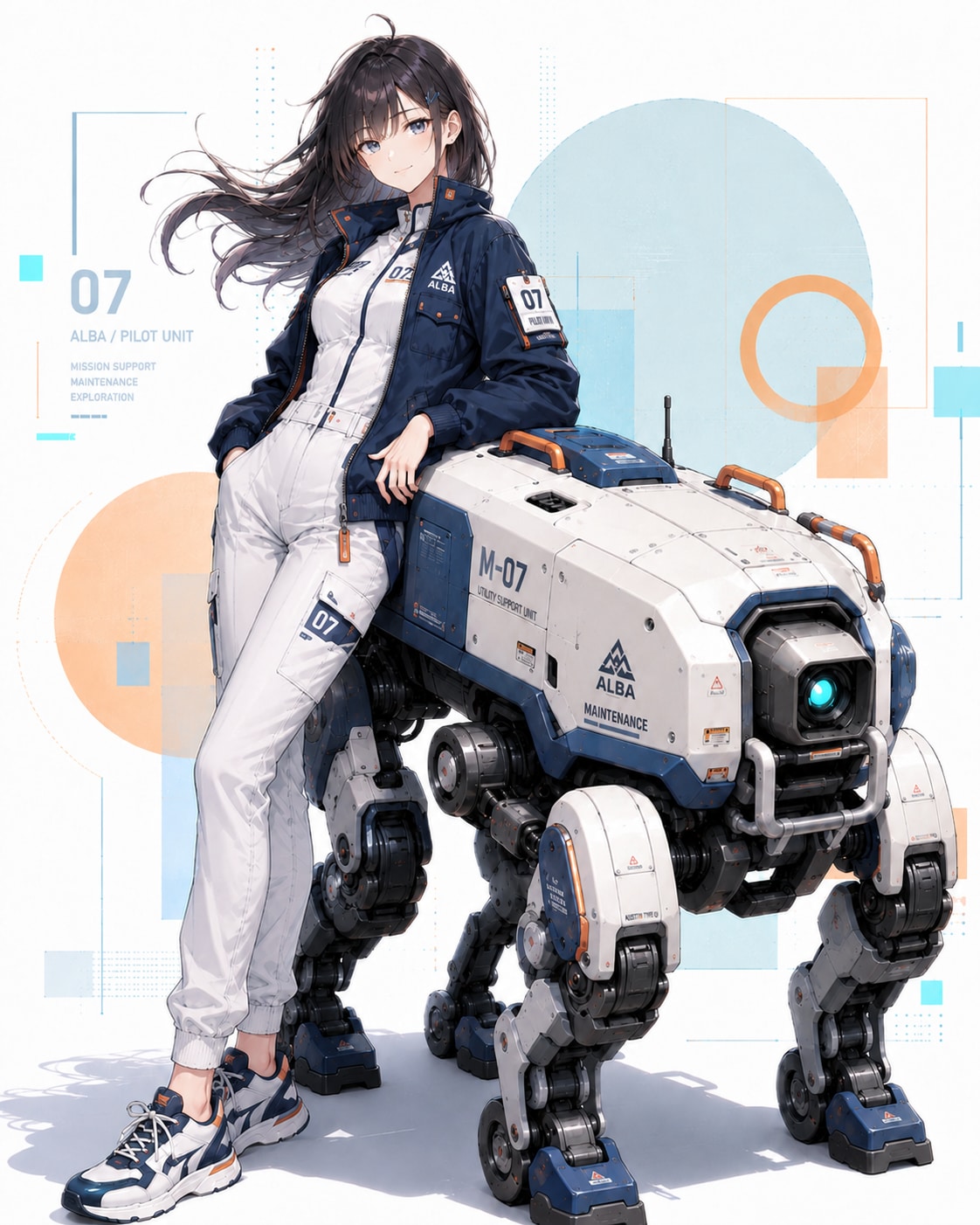 ALBA #00 Prototype | の人気AIイラスト・グラビア