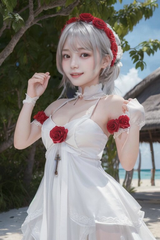 梅雨直前最後の晴れと言っても過言ではなっ娘ちゃん