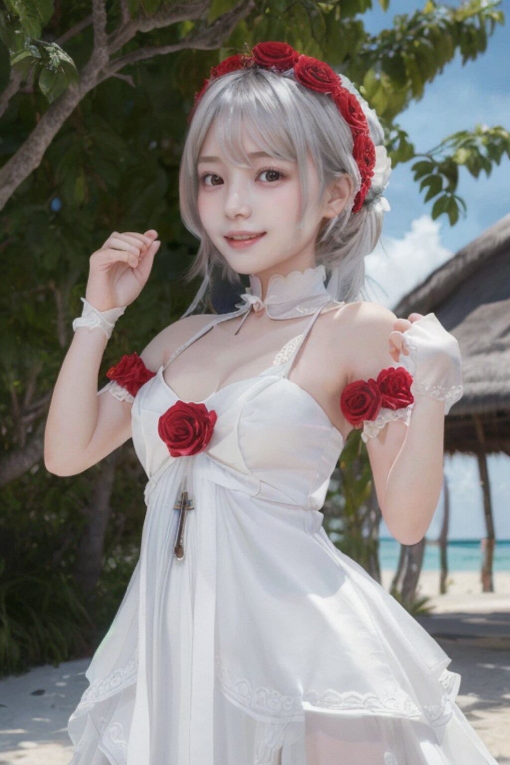 梅雨直前最後の晴れと言っても過言ではなっ娘ちゃん