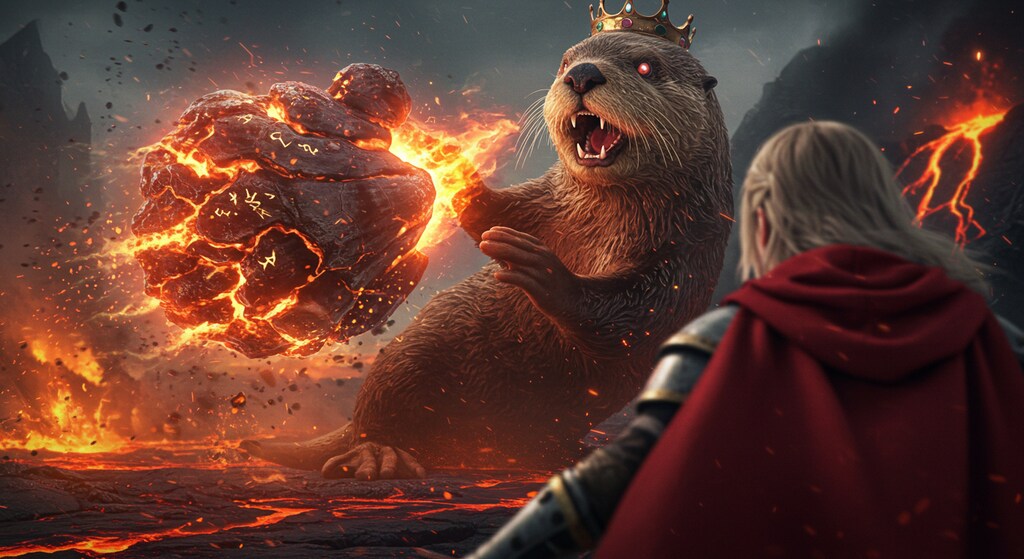 ラッコ魔王貝割れアタック