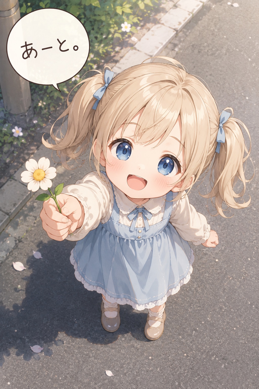 花を貰う