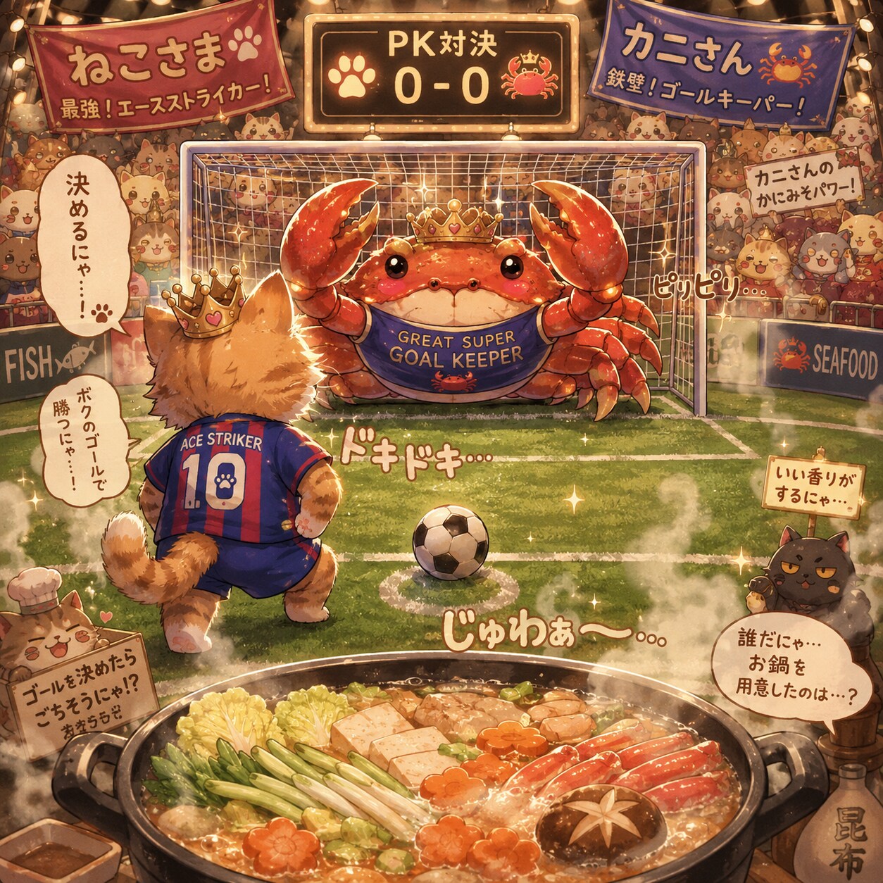 世紀のPK対決⚽️