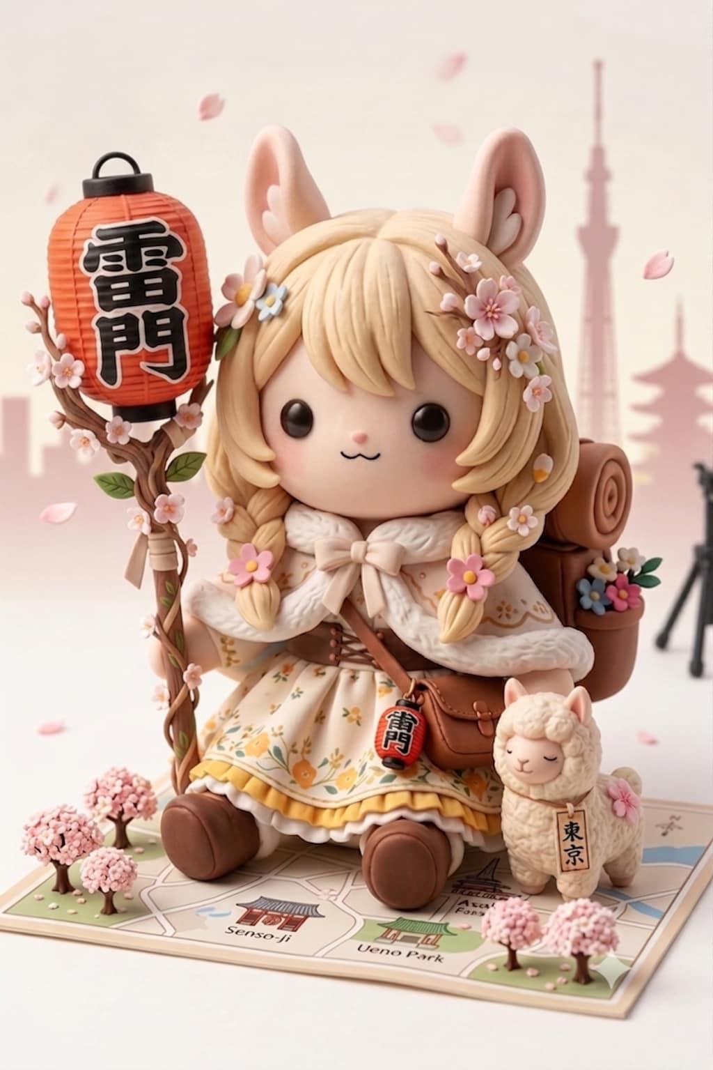 アルパカちゃん　ご当地マスコット