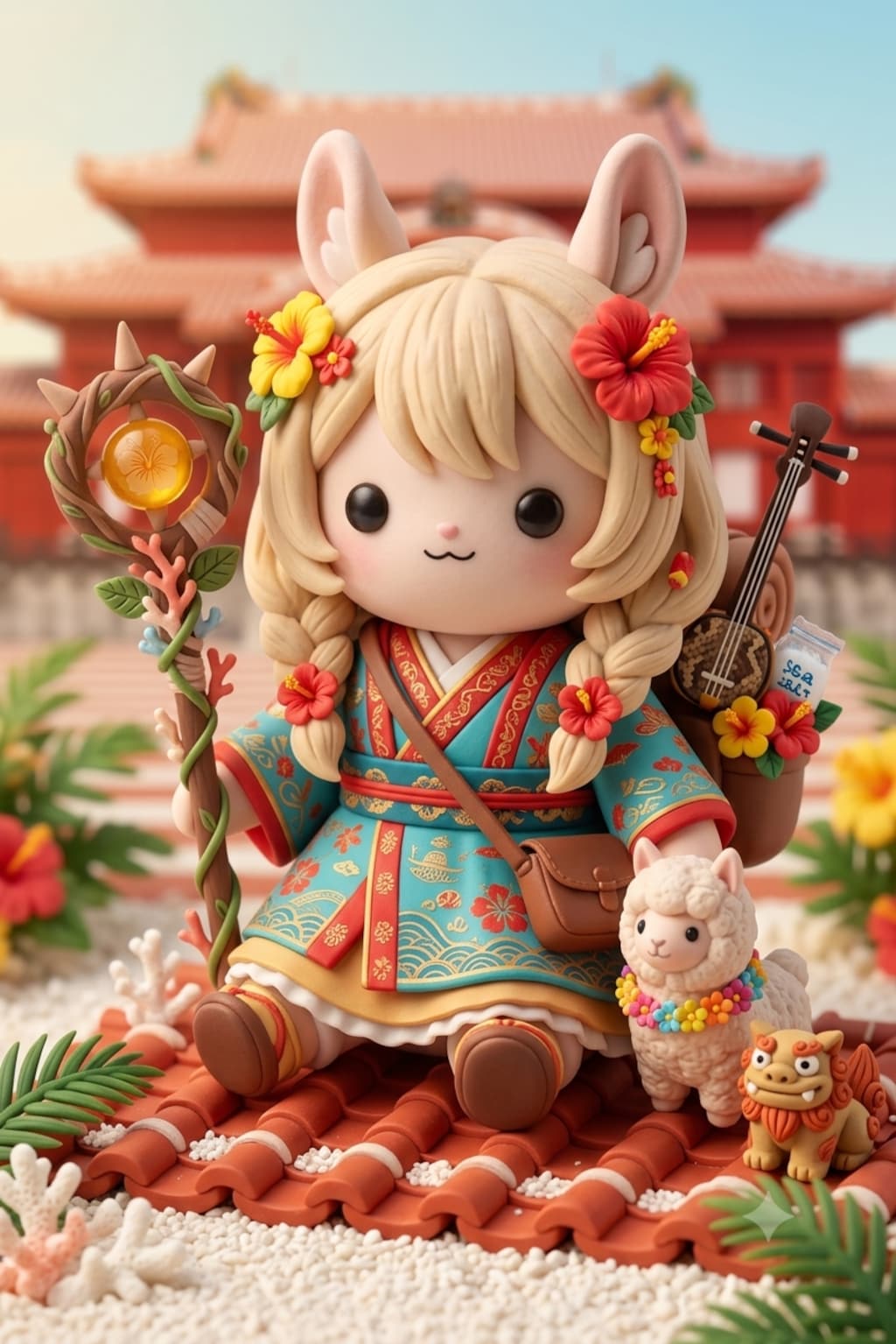 アルパカちゃん　ご当地マスコット