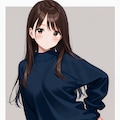 セーターにローレグ 2枚目