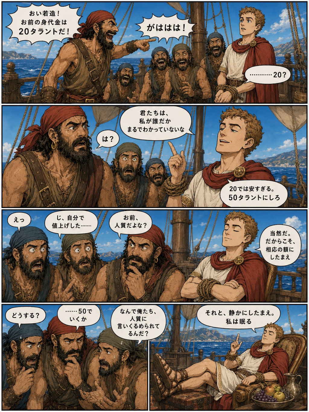 カエサルと海賊