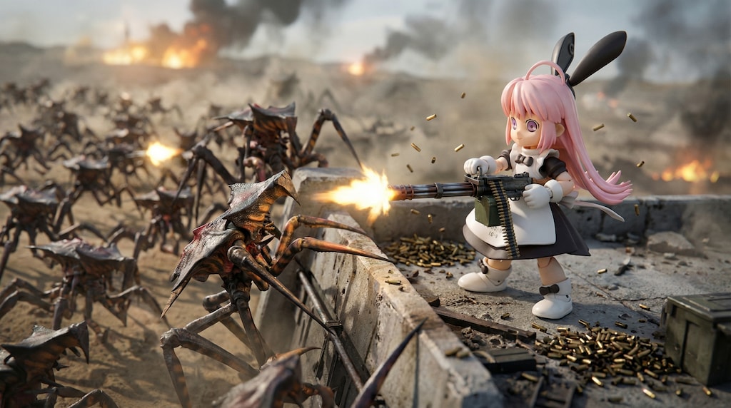 スターシップ・トゥルーパーズ vs ホイホイさん