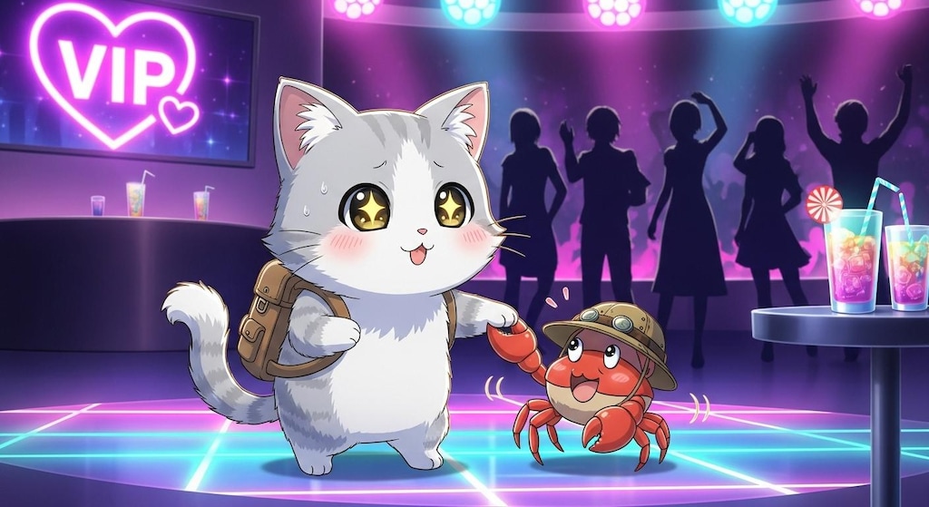 かにとでかけるんだな