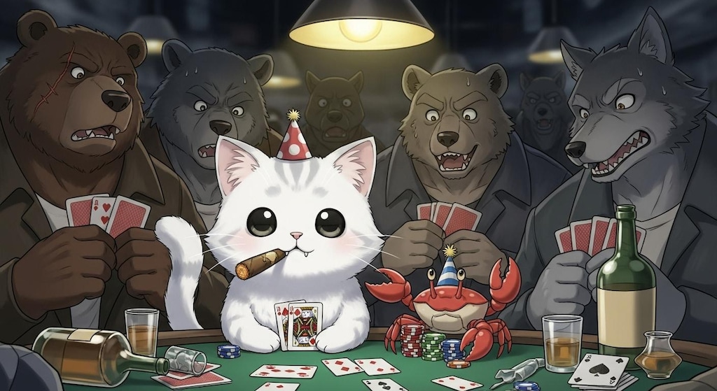 かにとでかけるんだな