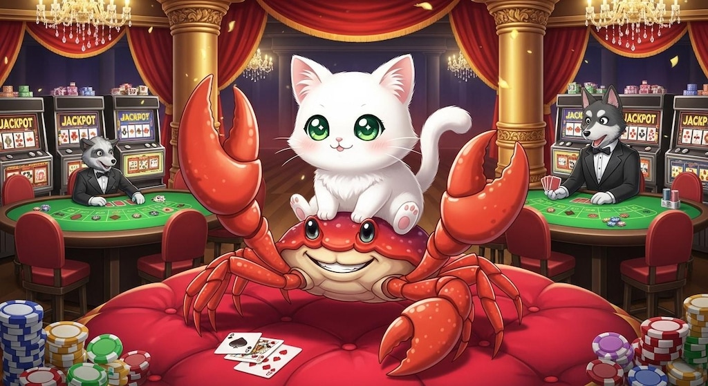 かにとでかけるんだな