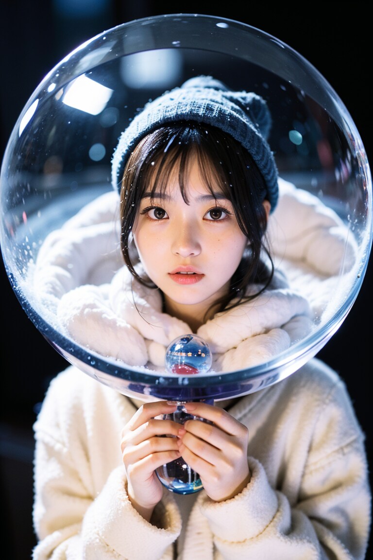 Glass dome 少女 #02