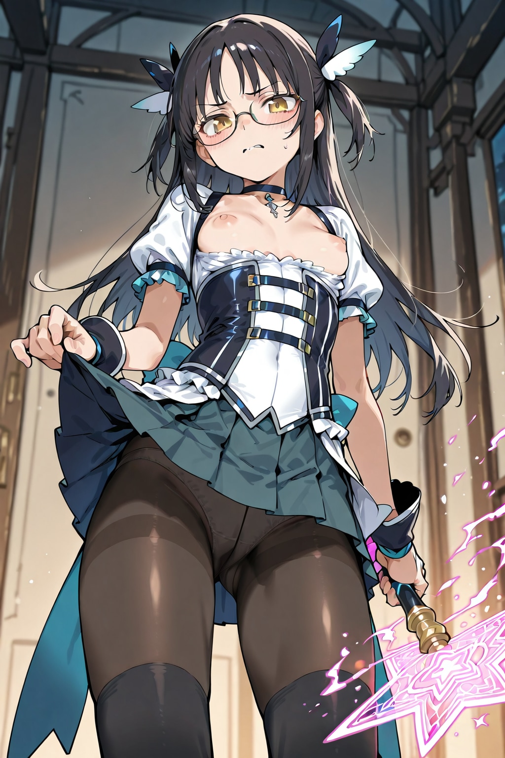 嫌な顔しながら見せてくれる