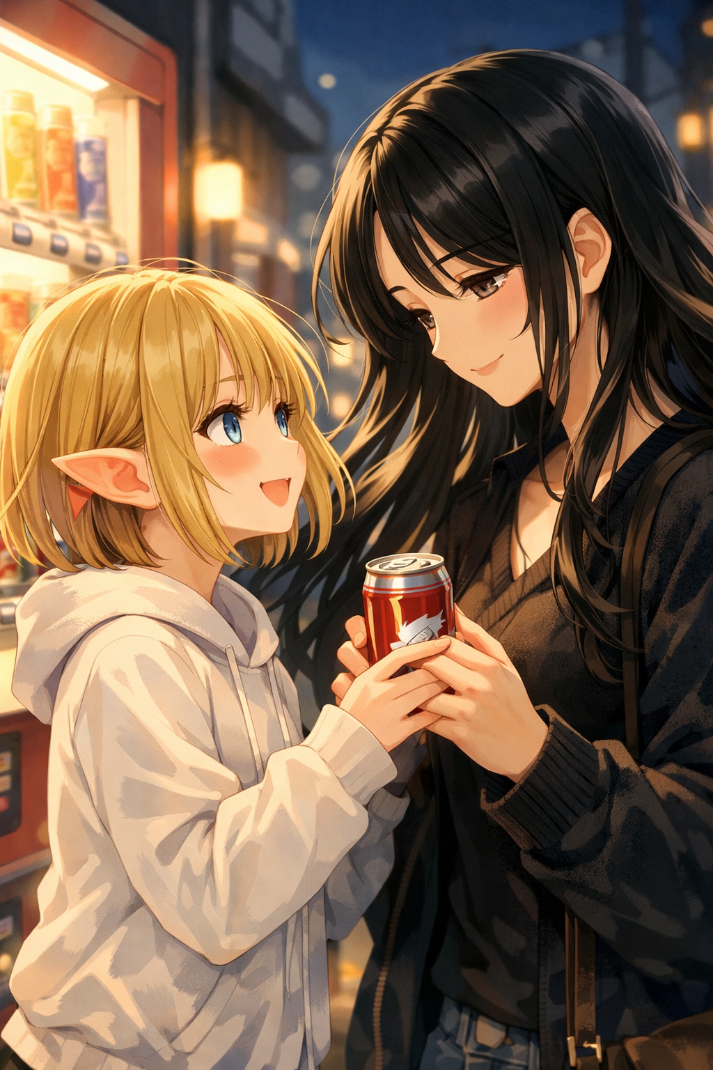 これ、あげる。（缶ジュース発売記念日　03）