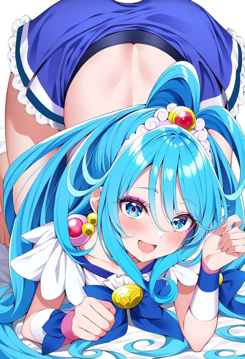 キュアビューティー（四つん這い） | の人気AIイラスト・グラビア