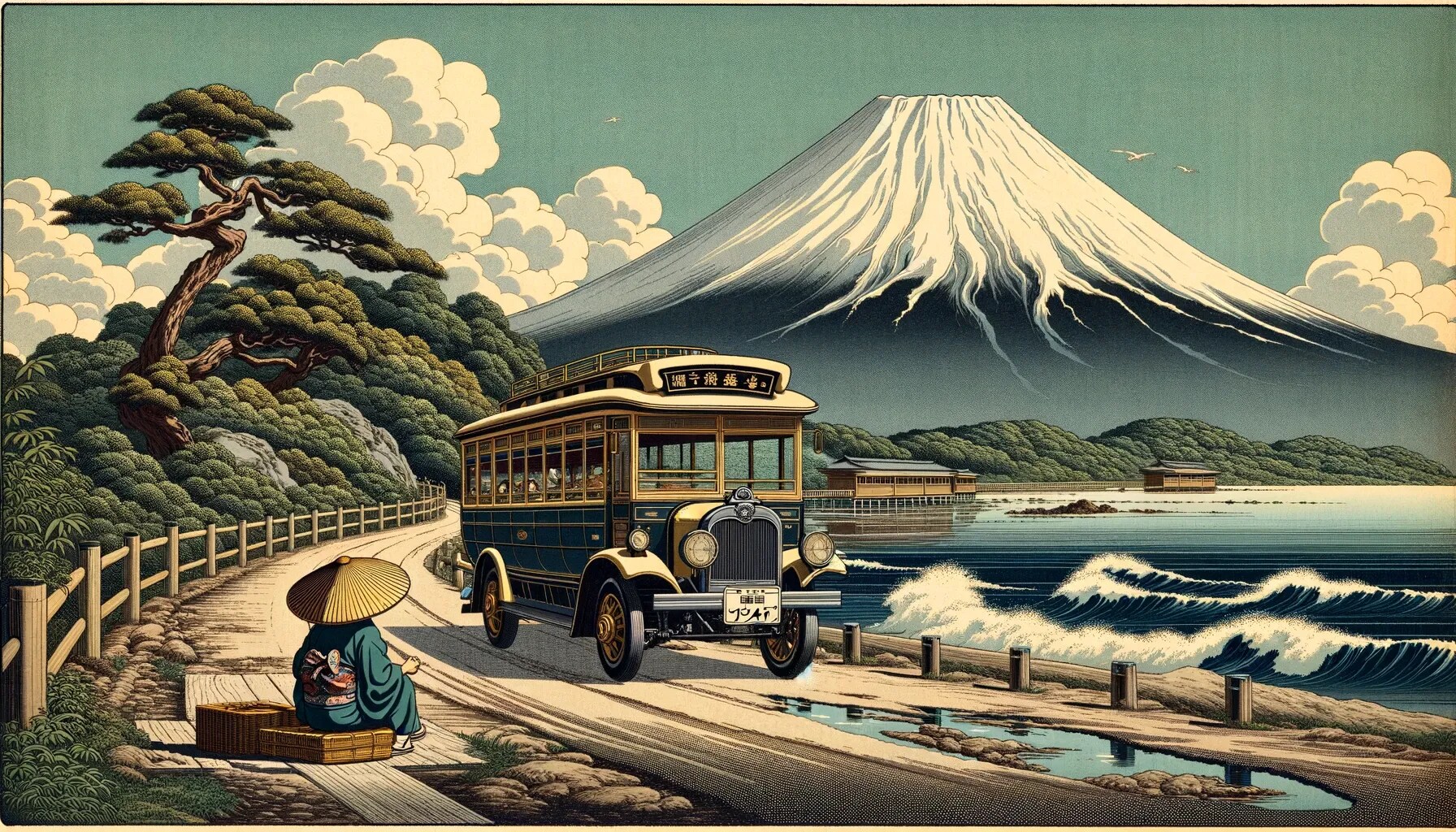 東海道五十三馬洲停