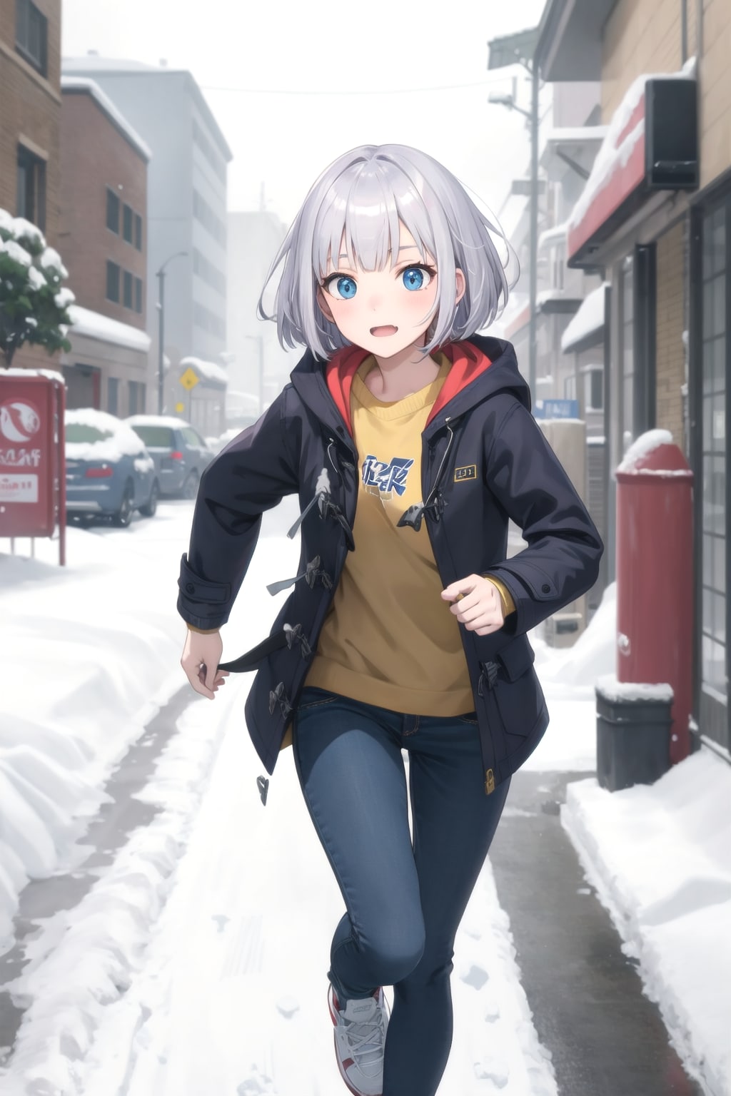 いまから休憩！とにかくダッシュ！ | の人気AIイラスト・グラビア