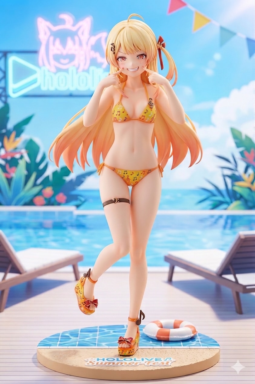 ホロライブ水着フィギュア５