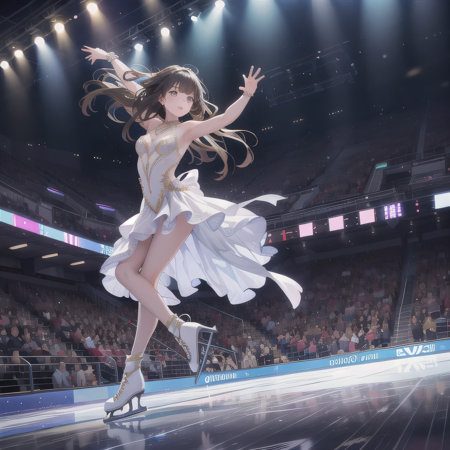 黒髪ロングでフィギュアの少女２７ | の人気AIイラスト・グラビア