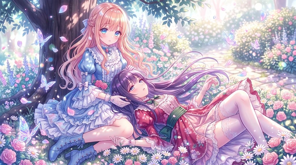 花影に寄添う微睡
